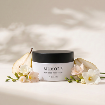 366 Bloom Perfumed Hand Cream — Wild Pear & Freesia scent — personalized birthday gift by birth date | Memoré
