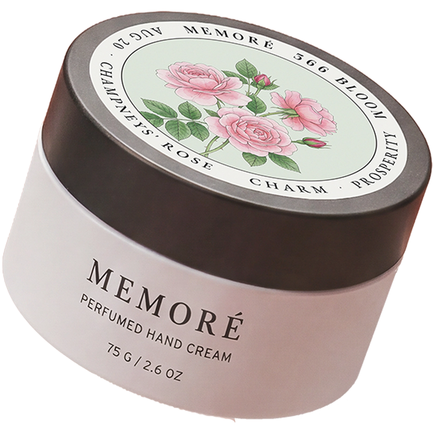 Memoré perfumed hand cream jar